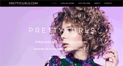 Desktop Screenshot of prettycurls.com